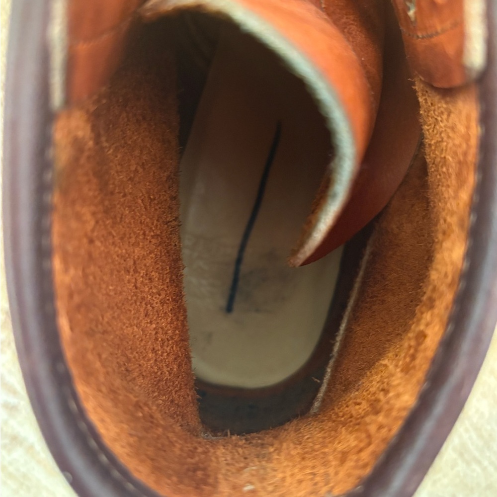 Red Wing Shoes Women’s Moc Boots - Tan Leather - Picture 8 of 12